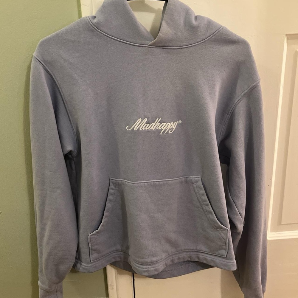 🫐blue madhappy hoodie